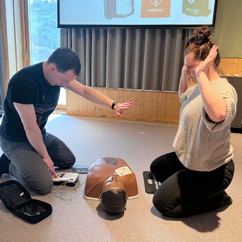 HLR instruktör stockholm