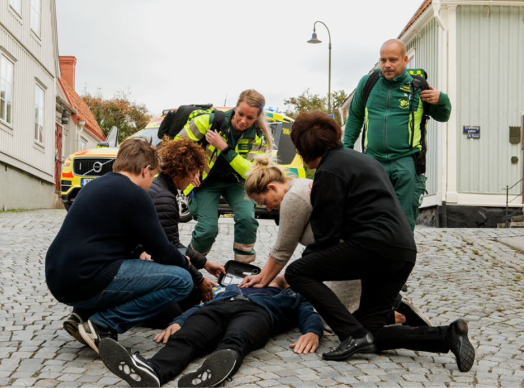 sms-livräddare ambulans