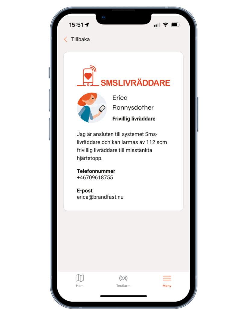smslivräddare app