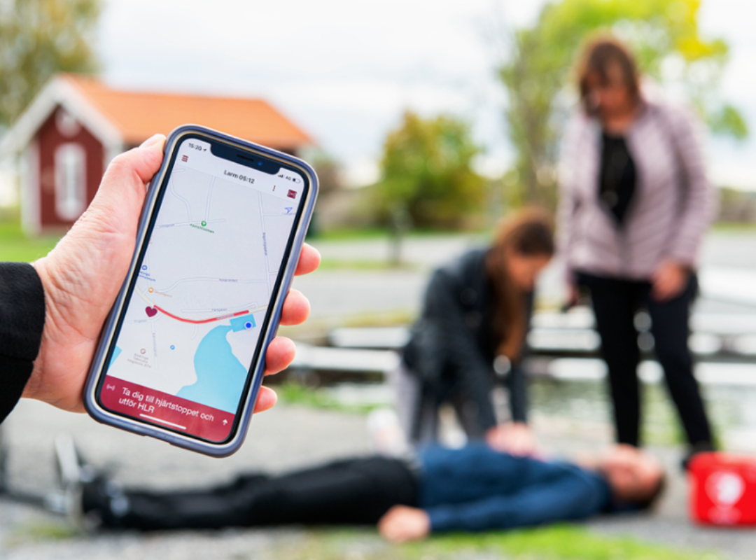 smslivräddare karta