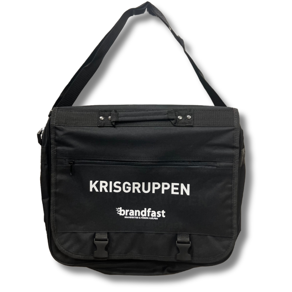Krisgruppsväska svart