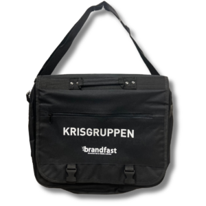 Krisgruppsväska svart