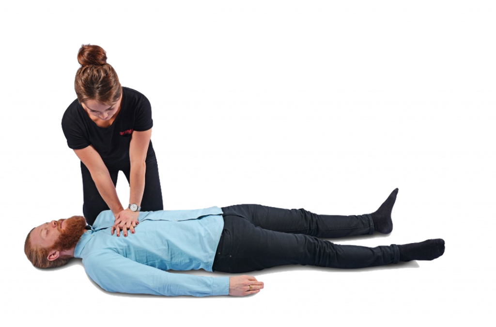 Vuxen-HLR gör så här