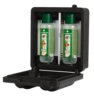 värmeskåp till ögondusch