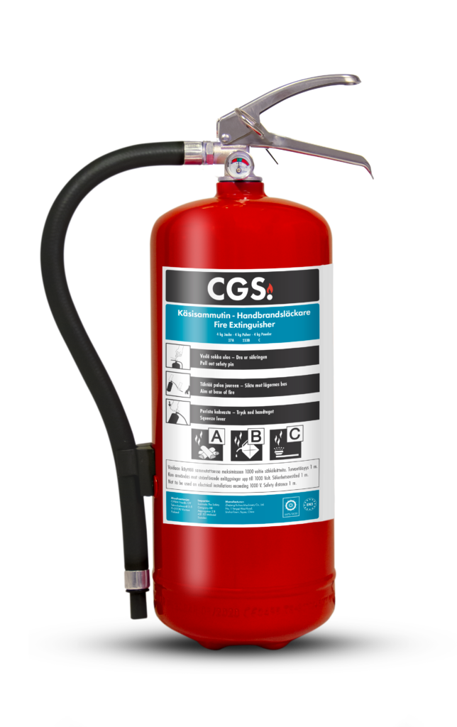 4 kg pulversläckare