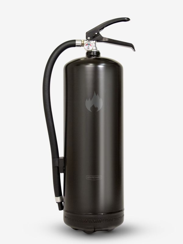 brandsläckare 6 kg svart housegard