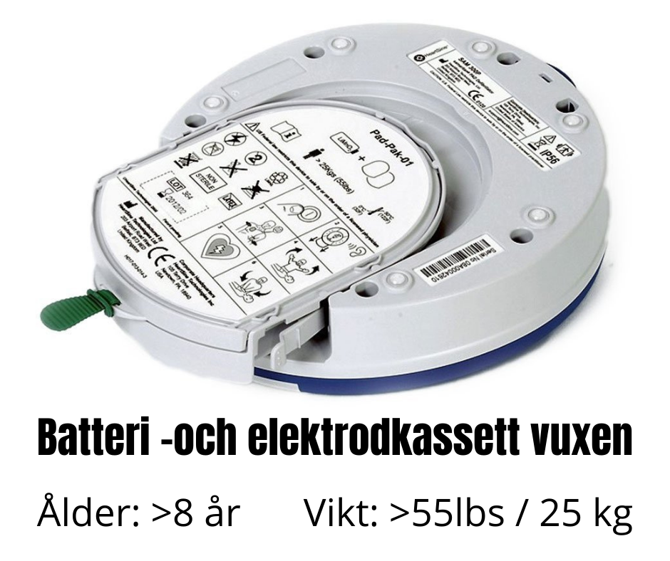 samaritan byte av elektrodkasett