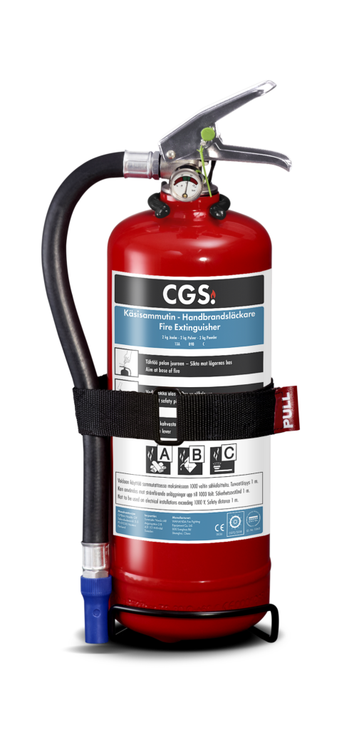 CGS 2 kg pulversläckare