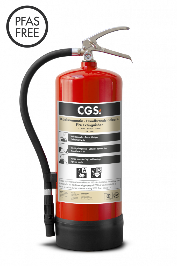 Miljövänlig skumsläckare