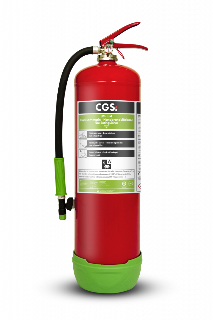 CGS 9l litiumsläckare