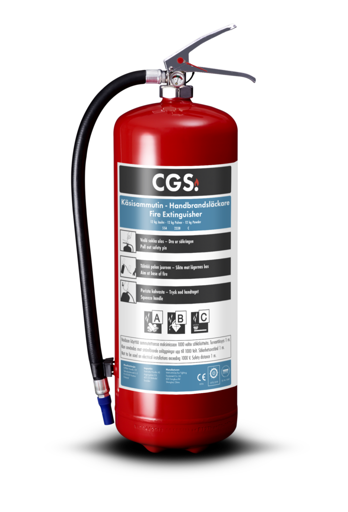 CGS 12 kg pulversläckare