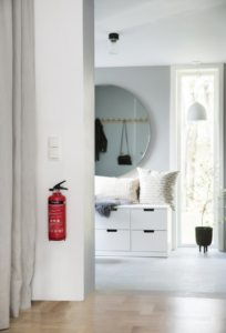 brandsläckare 2kg röd