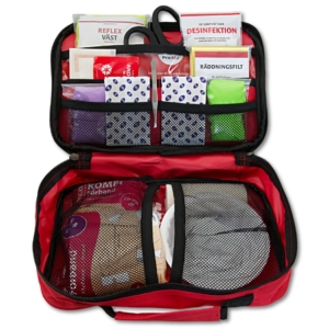 Första hjälpen kit bil