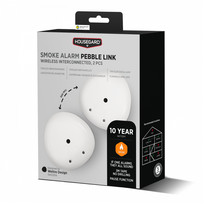 brandvarnare pebble link