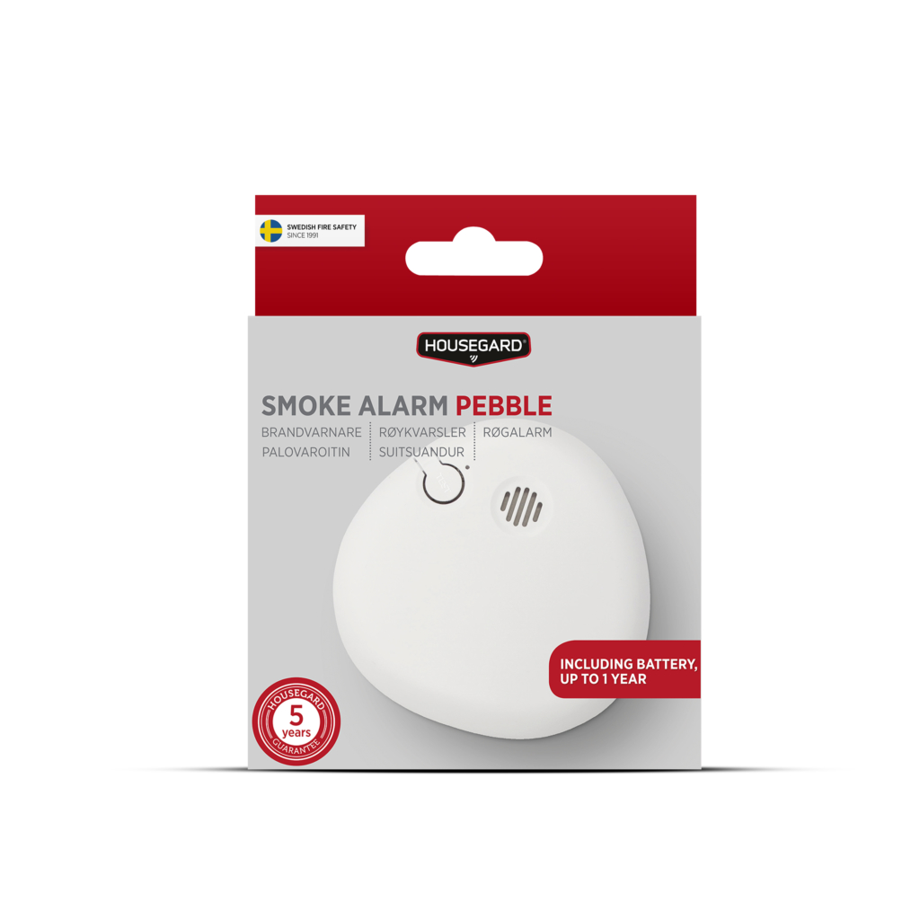 brandvarnare Pebble design - smoke alarm