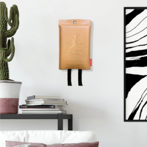 Solstickan brandfilt läder