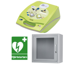 Zoll aed hjärtstartarpaket vitt skåp