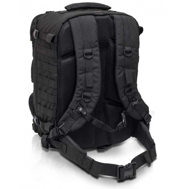 akutryggsäck sjukvård svart