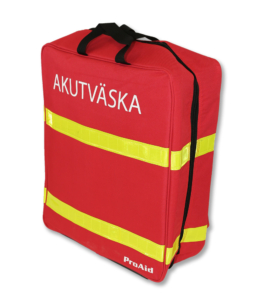 första hjälpen väska röd