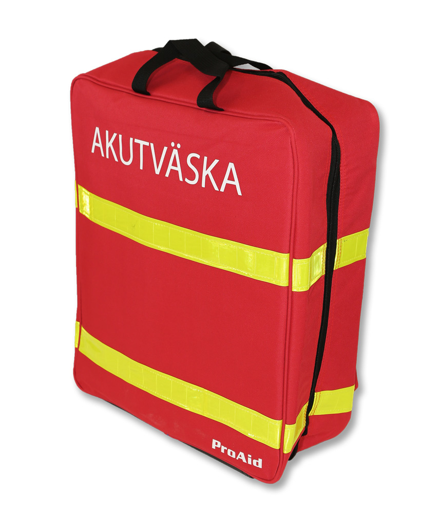 första hjälpen väska röd