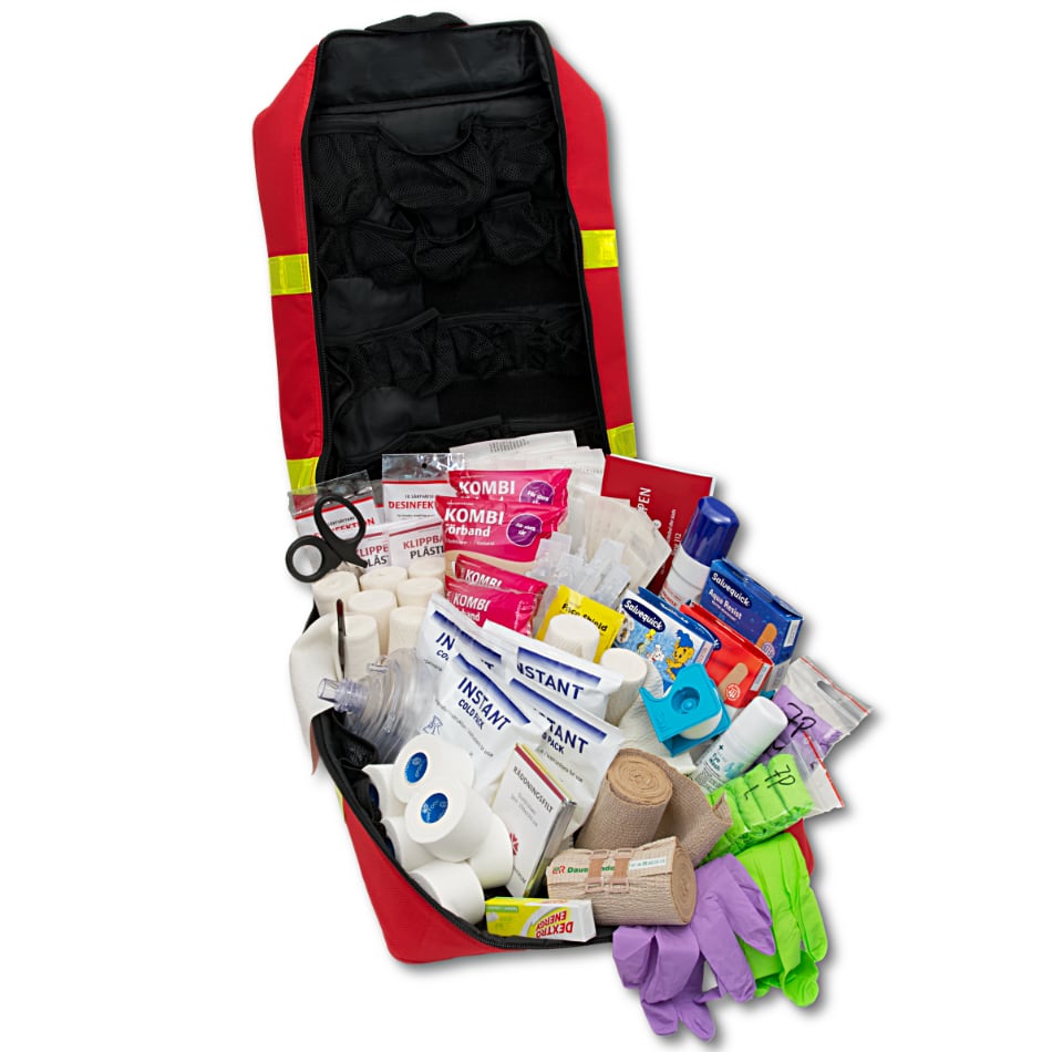 första hjälpen väska idrott