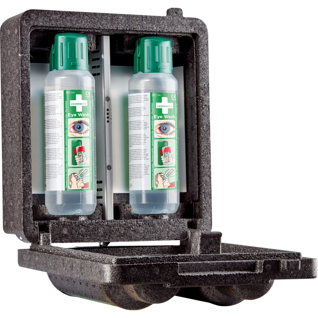 värmeskåp till ögondusch