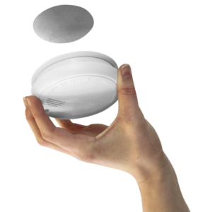 montera brandvarnare med magnet