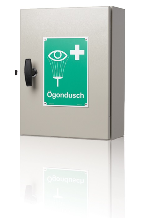 Skåp till ögondusch