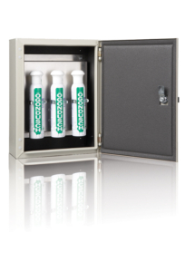 Skåp till ögondusch