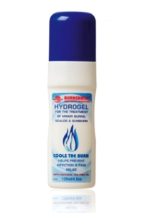 Burngel till brännskada