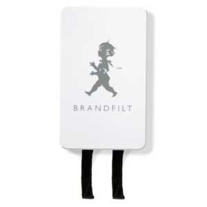 Solstickan brandfilt vit silver