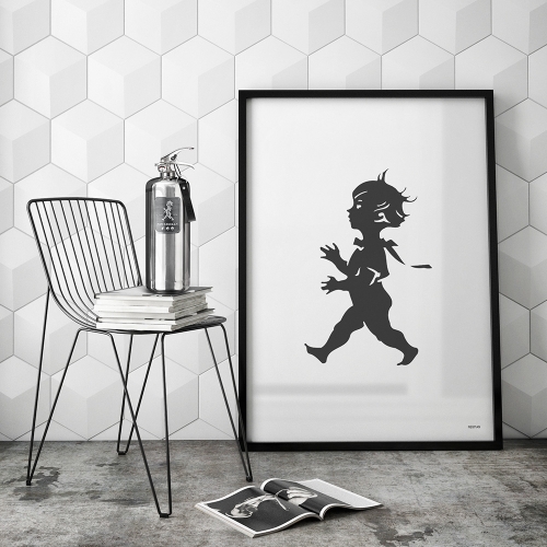 brandsläckare Solstickan steel edition