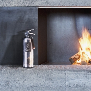 brandsläckare Solstickan steel edition