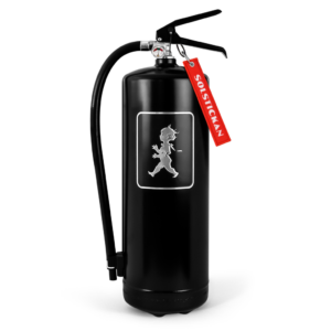 Solstickan brandsläckare 6kg mattsvart