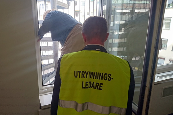utrymningsledare