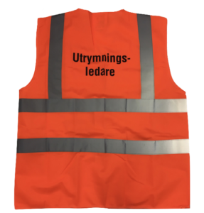 utrymningsledare väst organge