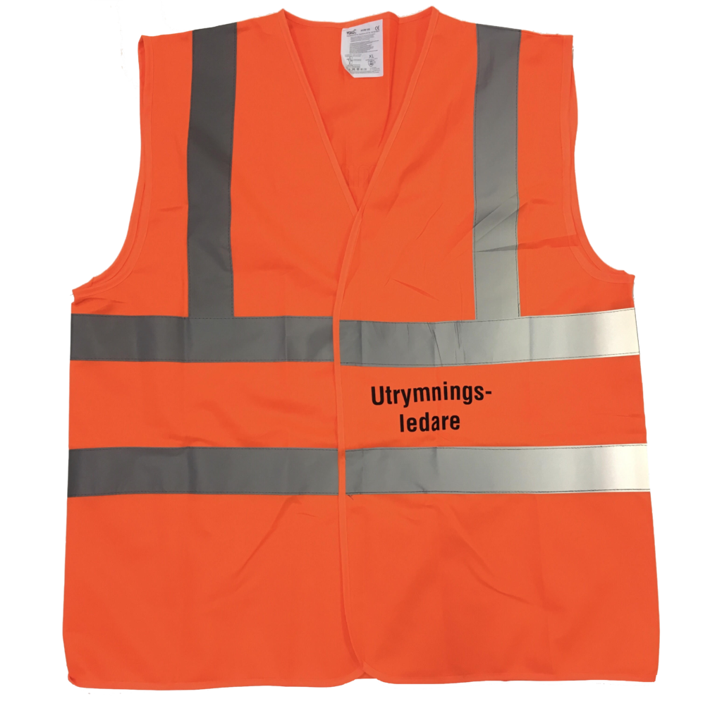 utrymningsledare väst organge