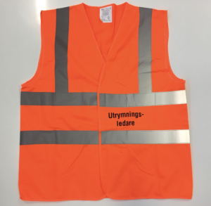 utrymningsväst organge