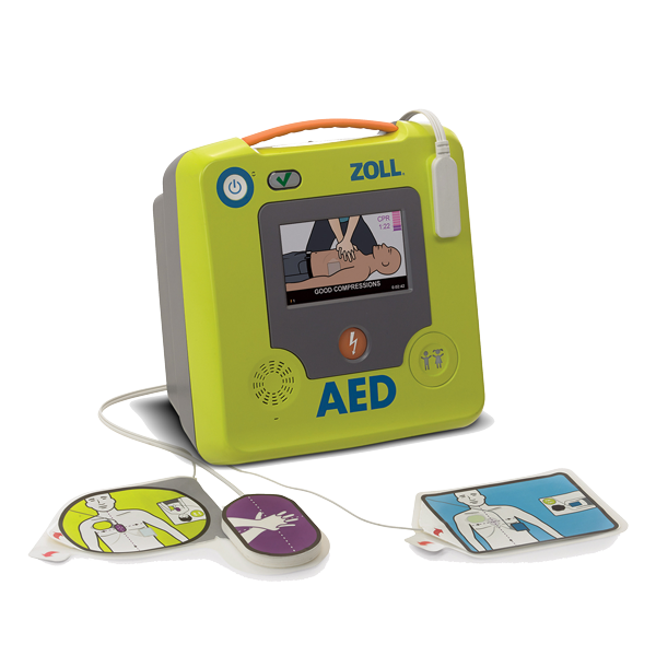 Zoll AED tre hjärtstartare