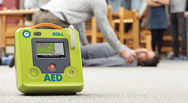 Zoll AED tre hjärtstartare