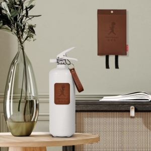 Solstickan brandfilt läder