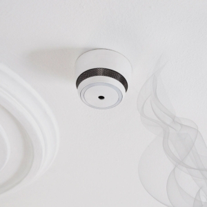 trådlös seriekopplad brandvarnare