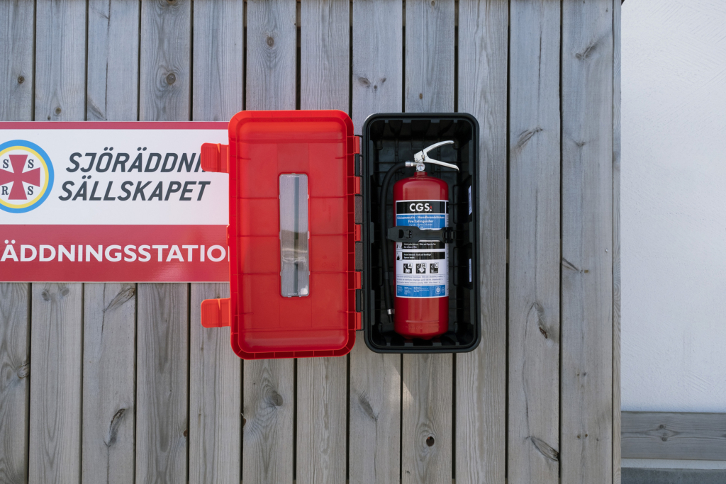brandsläckarskåp 6 kg CGS