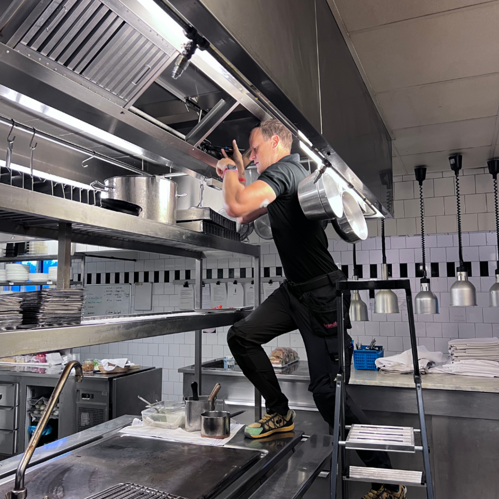 service Ansulex släcksystem kök brandfast