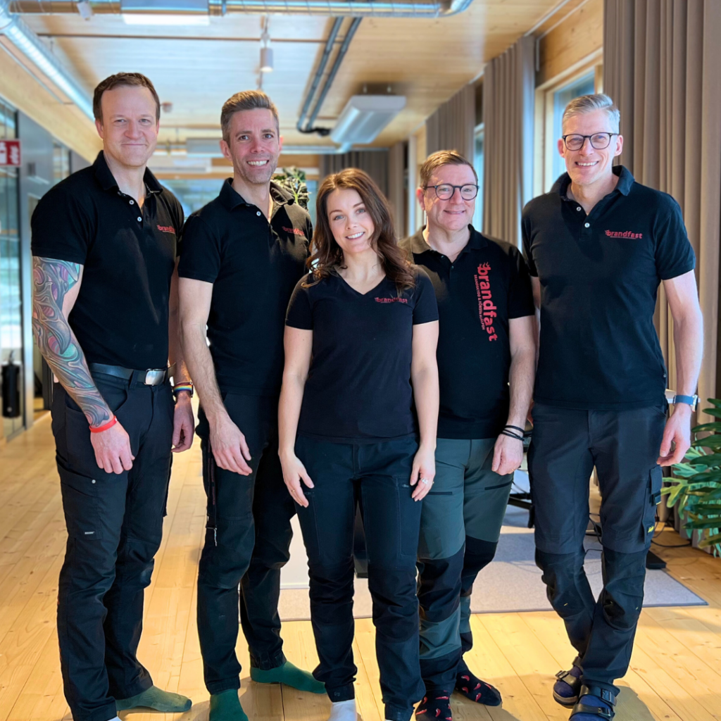 Brandfast personal utbildnings team
