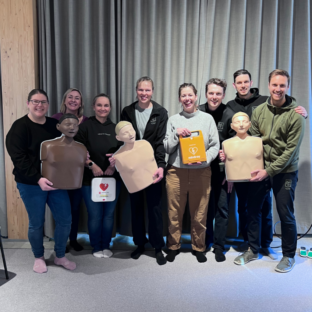 Certifierad HLR- instruktör