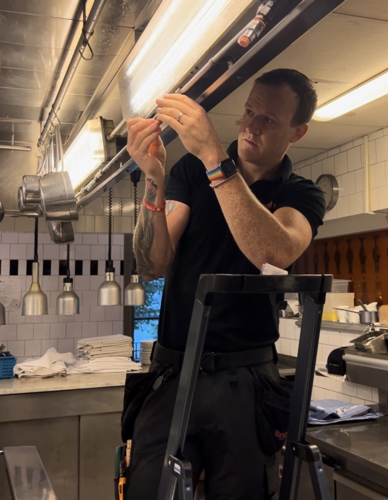 köksläcksystem brandfast